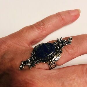 Lapis Lazuli 925 Sterling Silver Ring